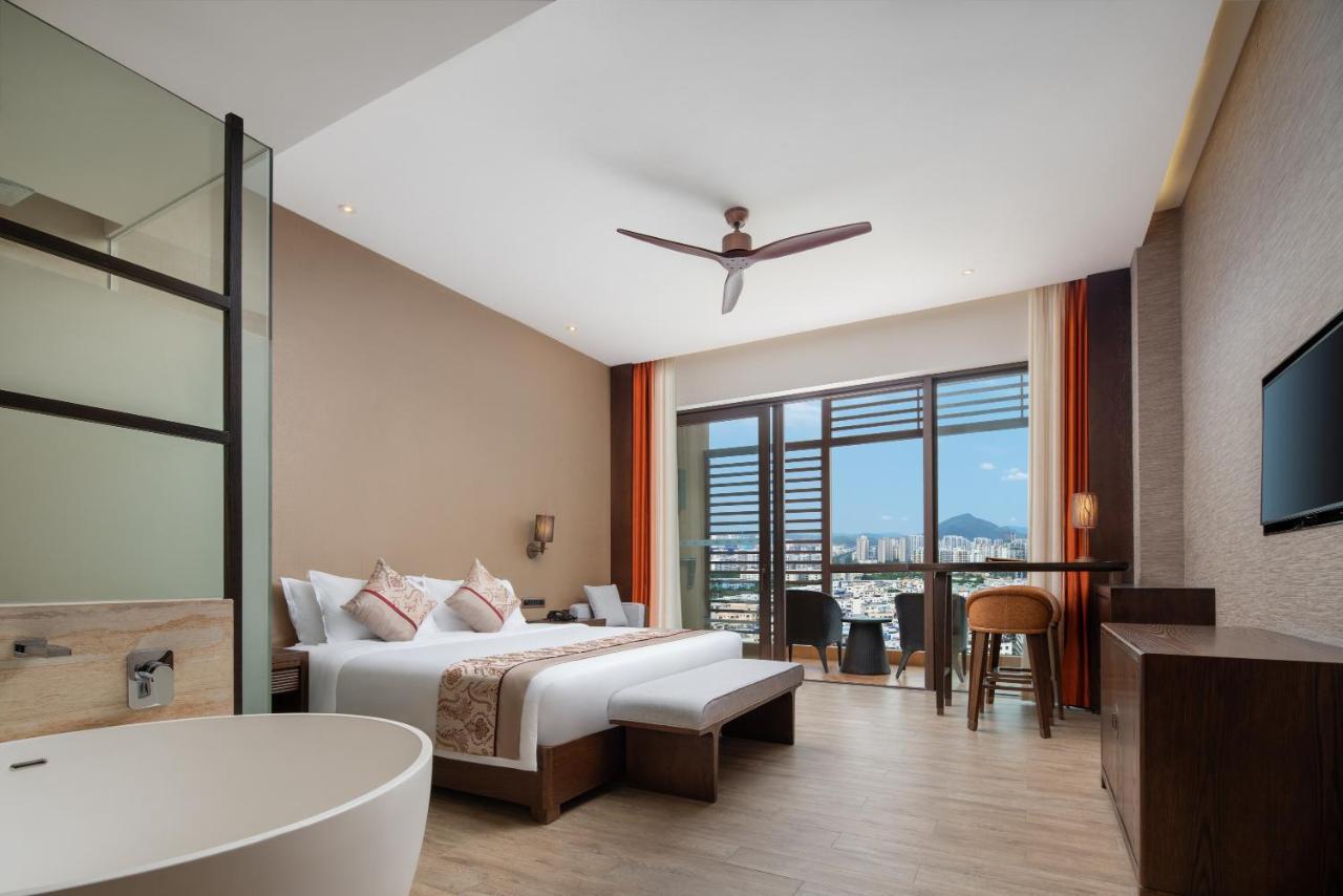 Mangrove Tree Resort World Sanya Bay- Queen Palm Towers Екстер'єр фото