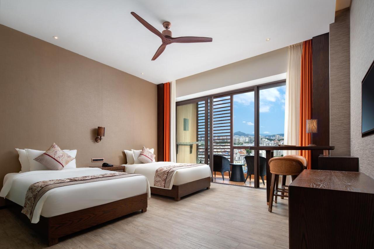 Mangrove Tree Resort World Sanya Bay- Queen Palm Towers Екстер'єр фото