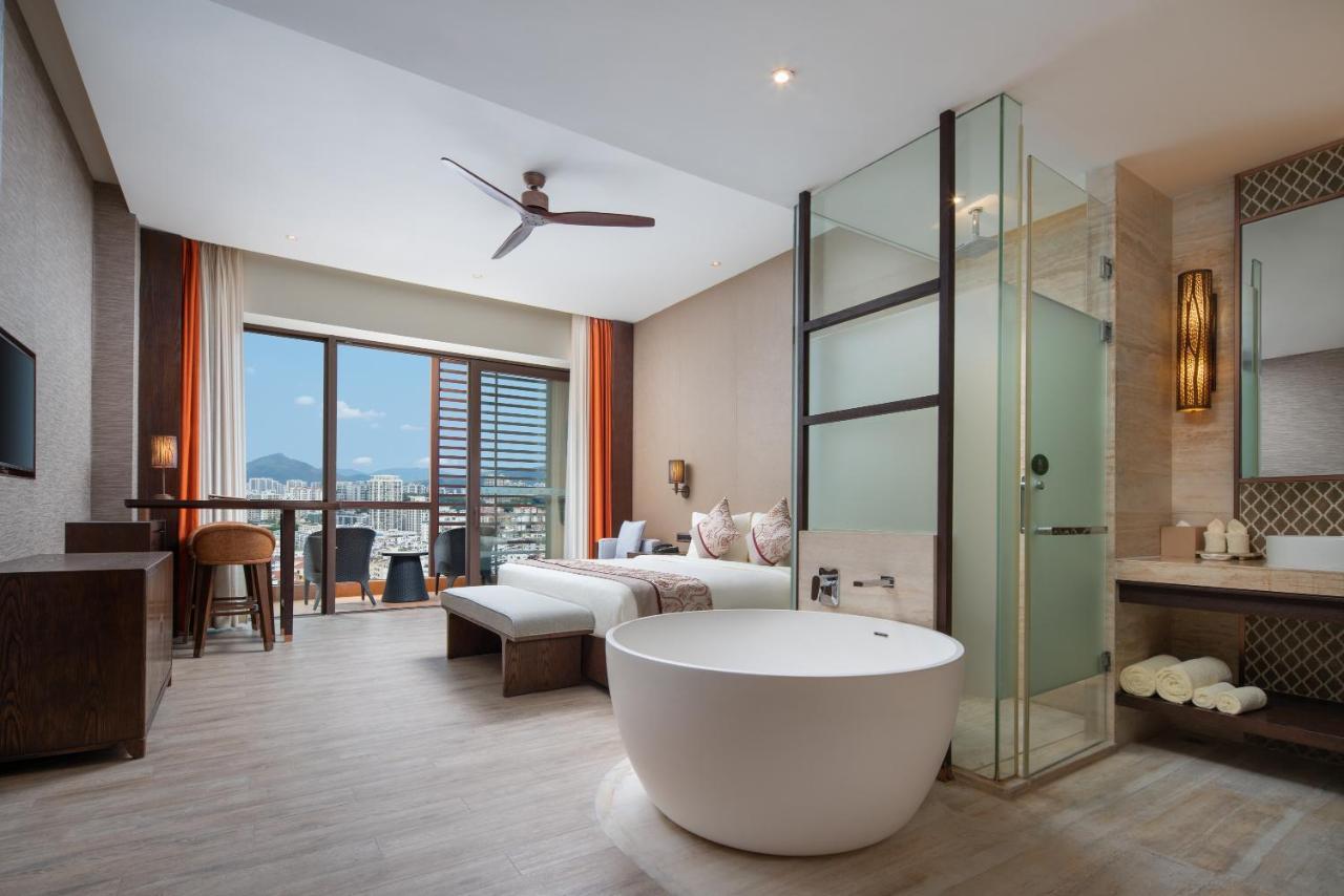 Mangrove Tree Resort World Sanya Bay- Queen Palm Towers Екстер'єр фото