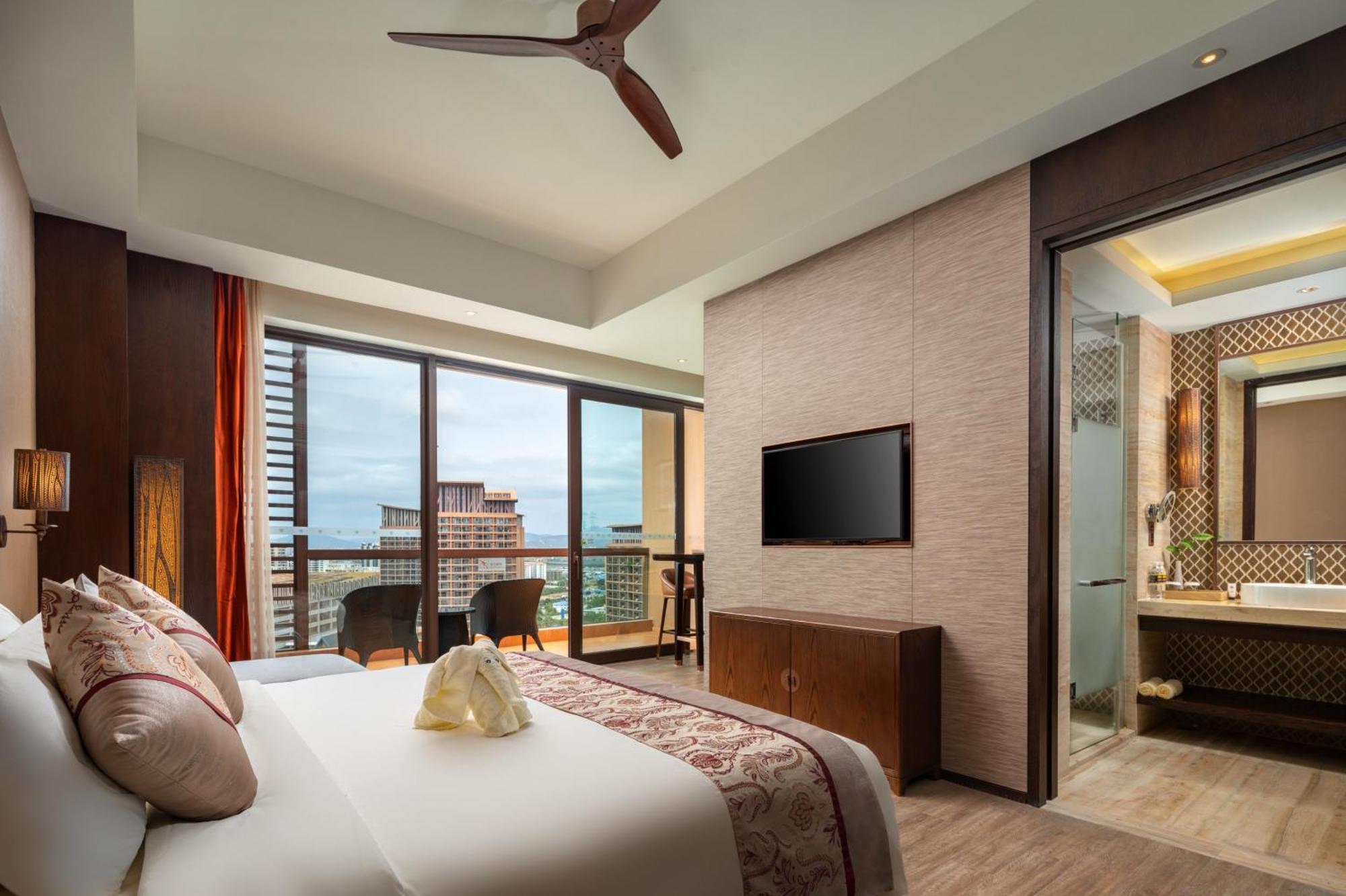 Mangrove Tree Resort World Sanya Bay- Queen Palm Towers Екстер'єр фото
